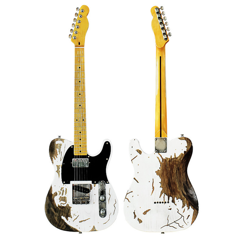 TL Guitar Heavy Relic White