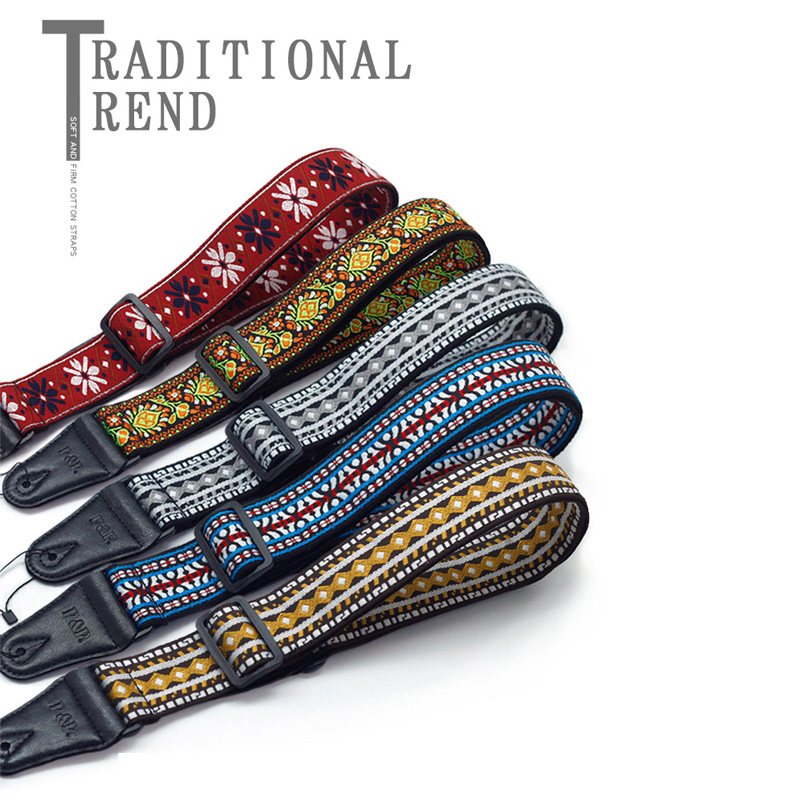 Embroidery Guitar Strap 